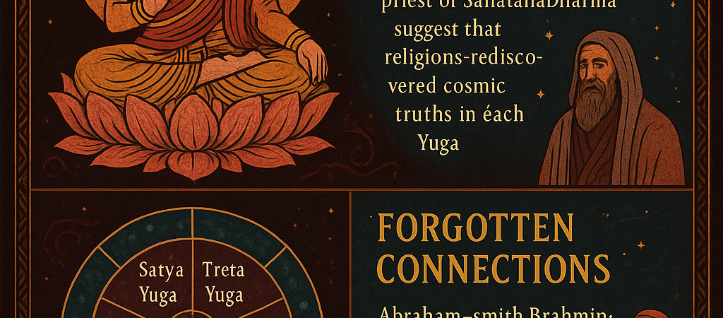 Abraham or Brahmin? Tracing Forgotten Spiritual Lineages Through the Cycles of Time