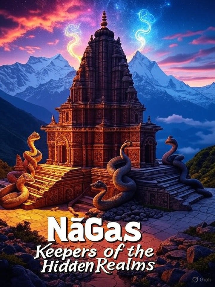 Nāgas: Keepers of the Hidden Realms Serpent Deities, Celestial Tunnels, and the Whispering Myths of a Forgotten World