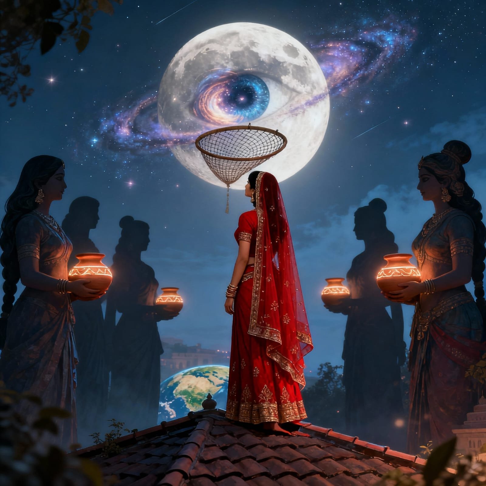 The Timeless Tale of Savitri: From Mahabharata’s Forest to the Cosmos of Tonight