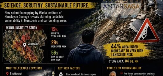 Wadia Study Puts Mussoorie on Alert; Anoop Nautiyal Demands Scientific Scrutiny of ‘Connectivity’ Projects